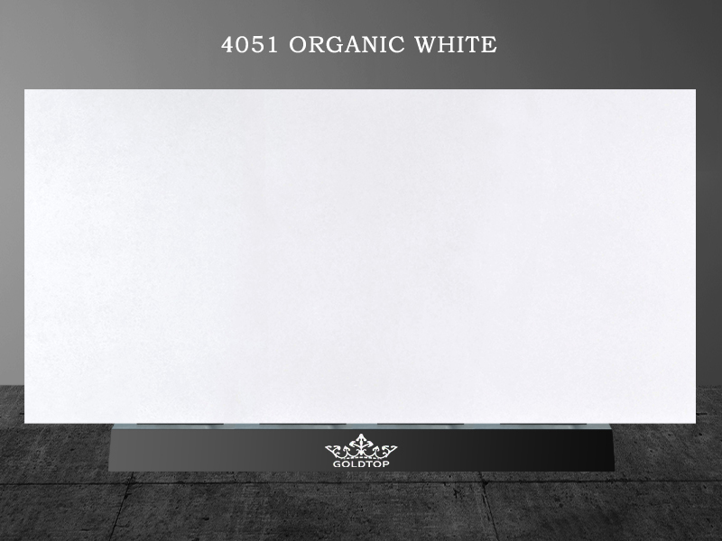 4051 Organic White Quartz Kitchen Countertops Near Me