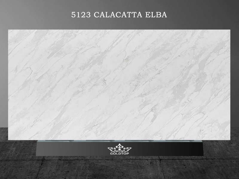 5123 Calacatta Elba Quartz Customized Wholesaler