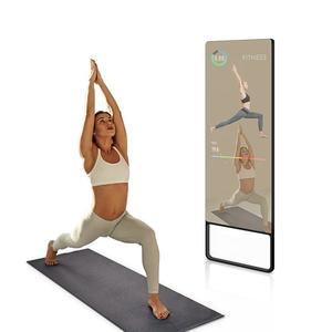 43 Inch Lcd Screen Yoga Mirror Display Gym Smart Fitness Mirror