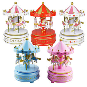 Children's creative toys music box cake baking ornaments Christmas decoration birthday gift music box