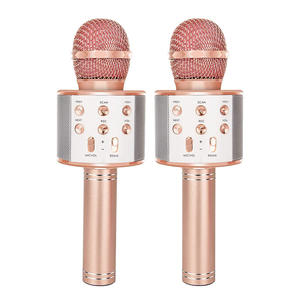 Wireless Karaoke Microphone For Singing Portable Handheld Mic Speaker Machine