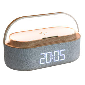 Bluetooth Speaker | Qi Wireless Charger Alarm Clock