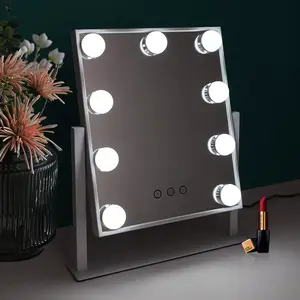 Large Hollywood Makeup Vanity Mirror with 8 Bulbs light makeup light makeup dressing mirror
