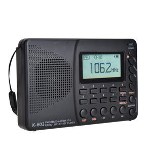 Tf Sd Music Player Usb Mini Speaker Bt Digital Am Fm Portable Pll Radio