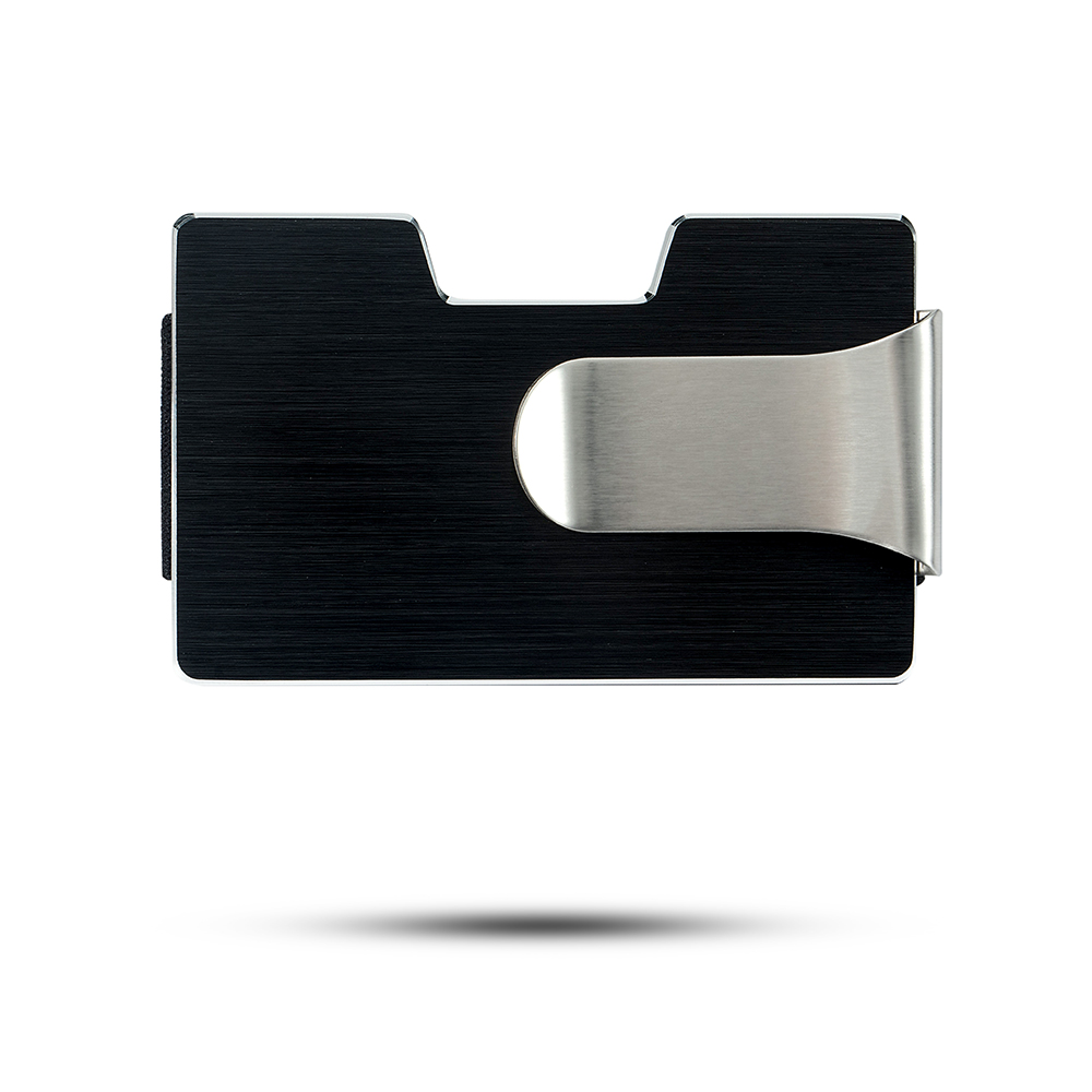 XD08C Portacarte RFID spazzolato Portafoglio in metallo B-9