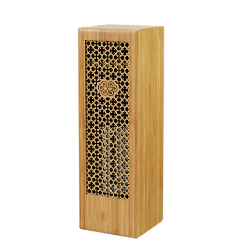 Cheap Wooden Wine Box Customized Laser Cutting Bamboo Wood Wine Box Personalized Gift Wine Packaging Storage Boxes