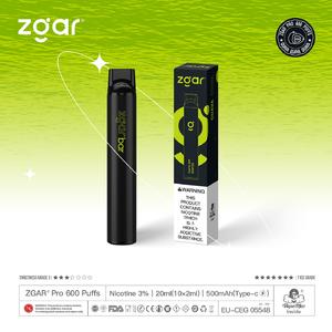 Top Quality Delicious Vape | ZGAR 600 Guava Nicotine | Ice Bear