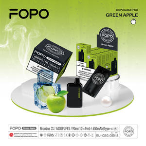 Fashion Fruits Vape | FOPO Green Apple Nicotine | Ice Bear
