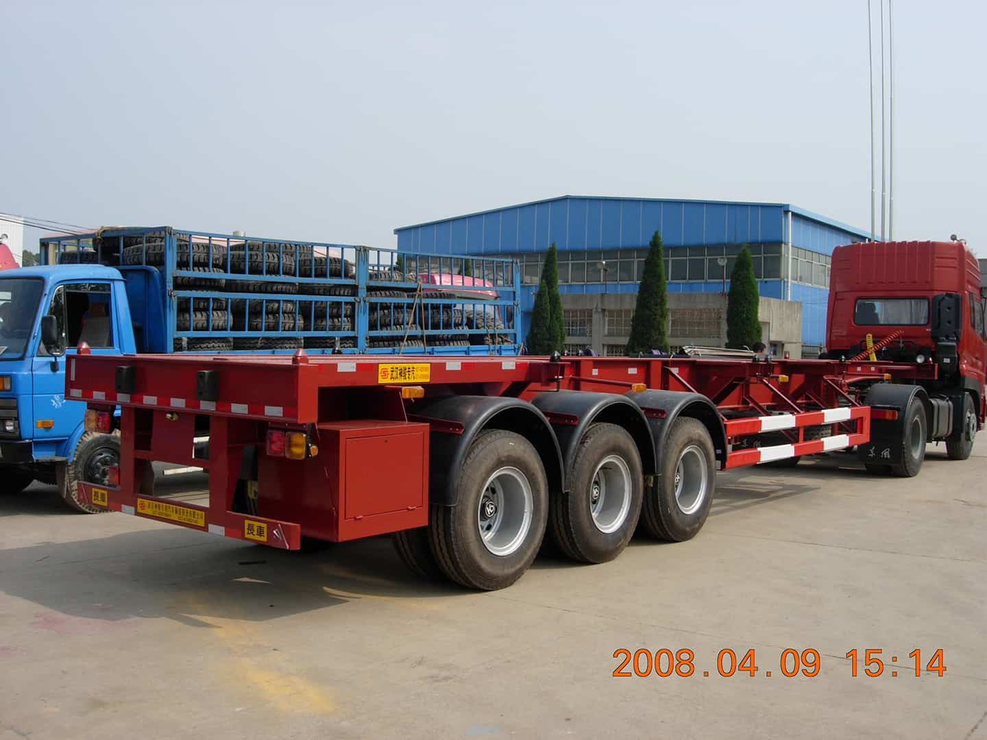 Skeletal Semi-trailer (Three Axle)