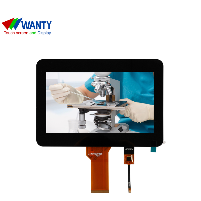 7 Inch 800x480 RGB TN TFT LCD Display With IIC Capacitive Touch Screen 