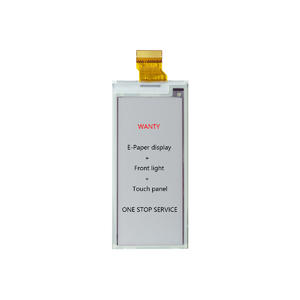 Eink Epaper EPD 2.9 Inch 128x296 SPI Ultra Low Power Consumption Front Light Capacitive Touch Panel E-paper Display Module