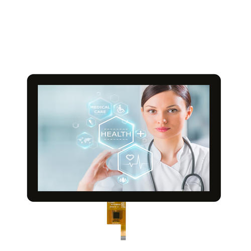 10.1 Inch 1280x800 LVDS IPS TFT LCD Display With IIC Touch Display