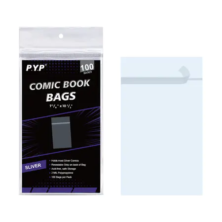 Silver Comic Book Bags