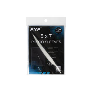 5x7 Photo Sleeves Crystal Clear Archival Plastic Soft Sleeves Polypropylene Poly Bags for Photo Printed