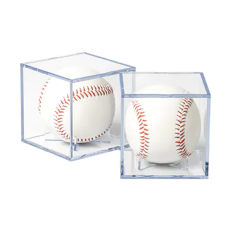 Baseball Display Case Acrylic Cube