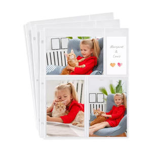 3-Hole Photo Pages For 4" X 6" Prints