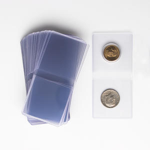 2x2 Double Pocket Vinyl Coin Flip