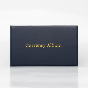 Pocket Album For Banknotes-Blue