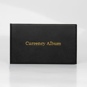 Pocket Album For Bank Notes And Other Documents-Black