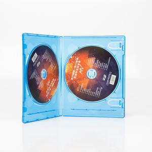 Empty Standard Double Blue Replacement Boxes / Cases For Blu-Ray Disc Movies