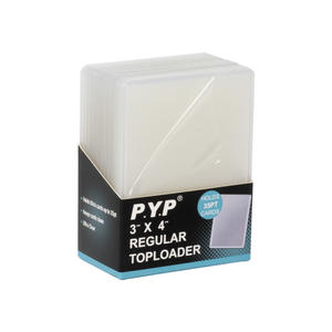 Premium 3x4 Toploader with Protective Film Card Holder | Toploaders | 35pt Toploader