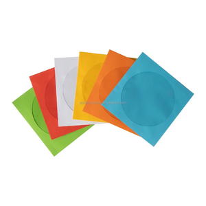 CD DVD Paper Sleeves Envelope Holder With Window And Flap