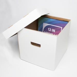 Record Box | Vinyl Record Storage Box | Vinyl LP Record Storage Box