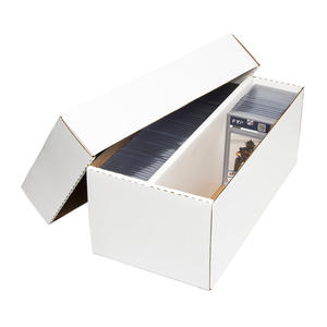 2-Row Graded Card Shoe Box Made Of Cardboard