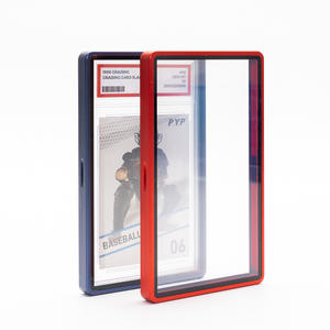 Stackable Magnetic Graded Card Case In Aluminium Strong Magnets Graded Guard Card Protector Slab Standard Size