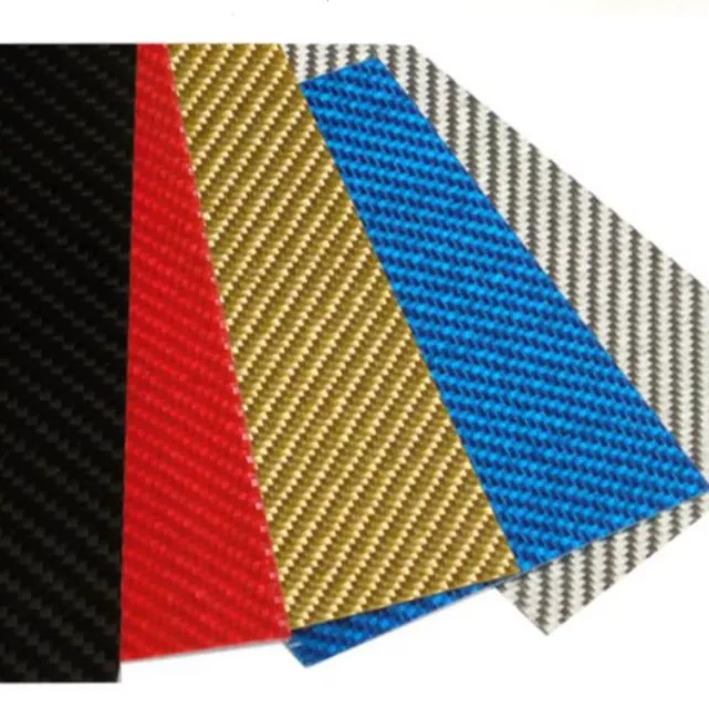 OEM Fiber Carbon Sheet High Quality 3K Carbon Fiber Sheet Light Weight Color Carbon Fiber Sheet