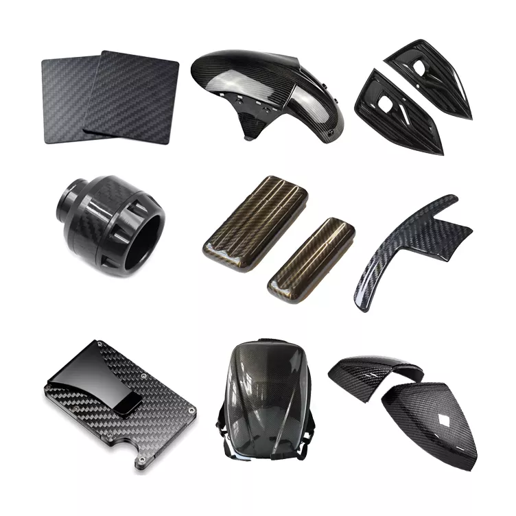 OEM carbon fiber product various shapes custom carbon fiber parts