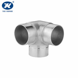 Round Tube Corner Connector|Stainless Steel Round Tube Connector|90 Degree Pipe Fittings