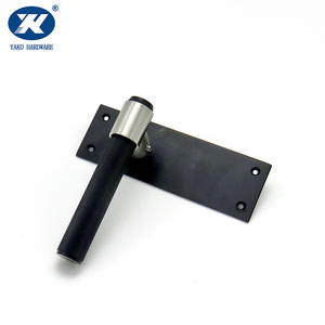 Lever Handle On Plate With Knurl | Handle On Plate | Handle For Interior Door