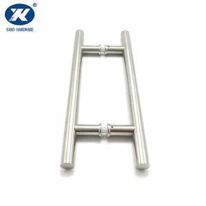 H Shape Stainless Steel Pull Handle For Glass YPH-002SS