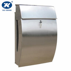 Modern Stainless Steel Mailbox |Stainless Steel Mailbox |Metal Letter Mailbox