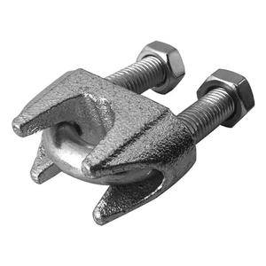 Drop forged steel Din741 Wire rope clamps