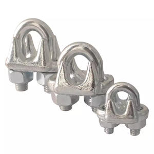 Hot Sale Galvanized Us Type Drop Forged Wire Rope Clips 3/8"