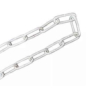 Standard steel long link chain DIN763