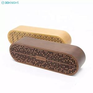 3D KNIGHT Real Wood Wireless Mini Speakers 10W - Bluetooth Speaker - Use (TWS) Technology