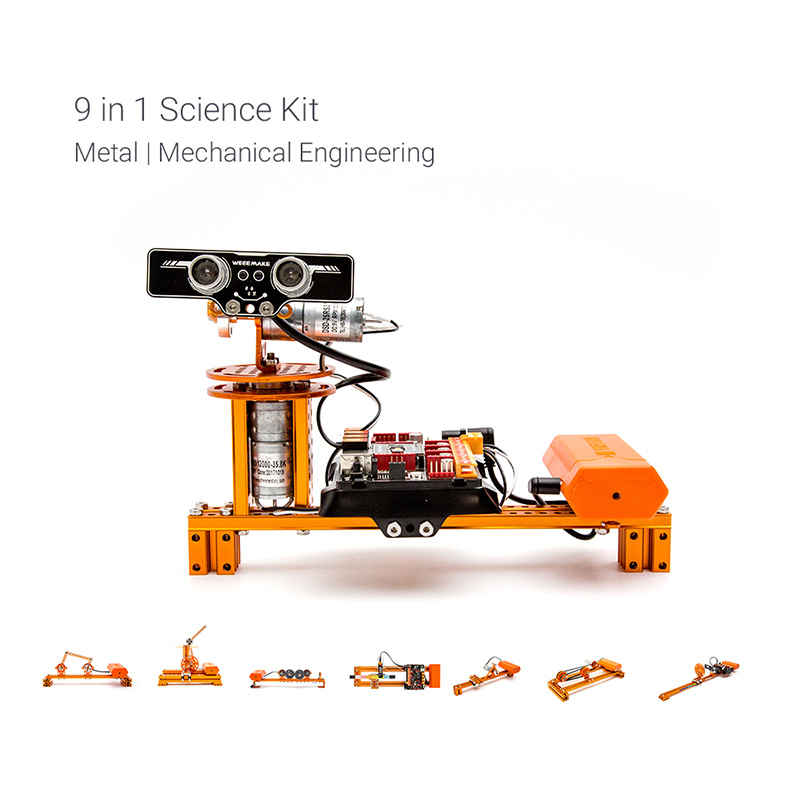 Kit de Ciência 9 em 1