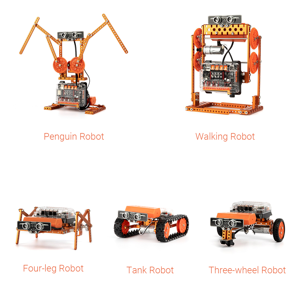 6 em 1 WeeeBot Evolution Robot Kit