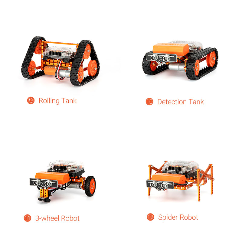 12 in 1 WeeeBot RobotStorm STEAM Robot Kit