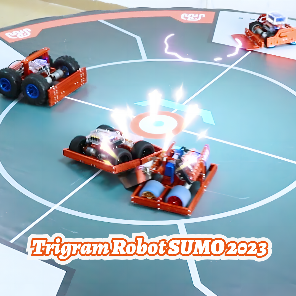 Робот Trigram SUMO: совершенный боевой робот