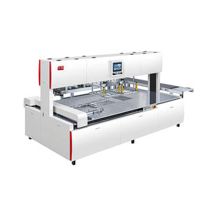 TM-DR Series Double heads automatic die cut stripping machine with robotic arm