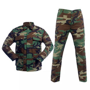 Military Style Woodland Ripstop Uniform 