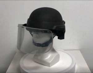 PASGT M88 Level IIIA PE Aramid Ballistic Helmet with visor