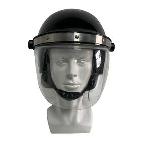 Anti Riot Police Helmet ABS shell with PC visor