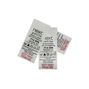 High-Quality Custom Printed Fabric Labels | Personalize Your Clothing