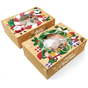 Christmas Bakery Boxes for Festive Treats | Personalized Packaging - Order Now!