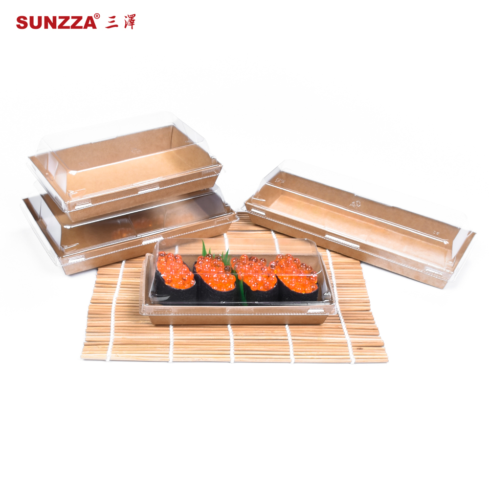 Luxury But Simple Design Paper Sushi Box 